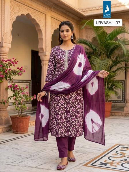 Kaya urvashi 3pcs kurtis wholesale price